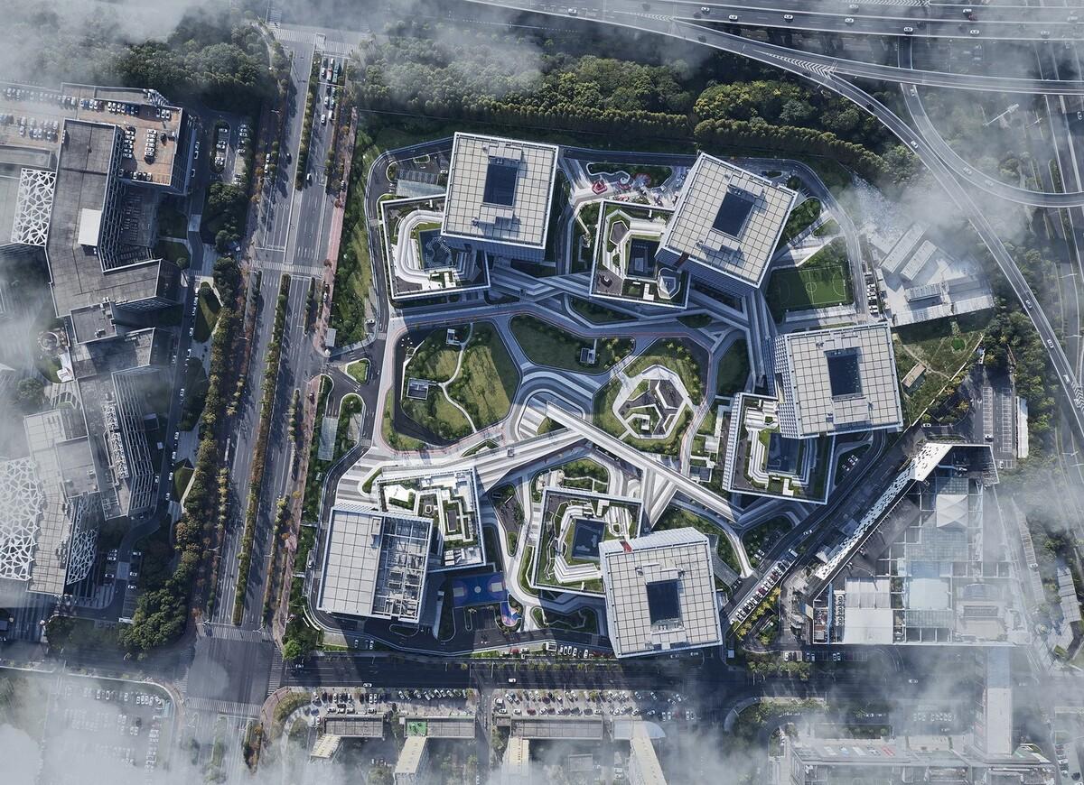 阿里巴巴杭州軟件生產(chǎn)基地二期 / 浙江省建筑設(shè)計研究院