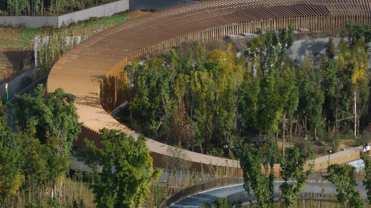 成都熊貓新舍: 溪谷林壑間的自然棲居 / EID Arch姜平工作室