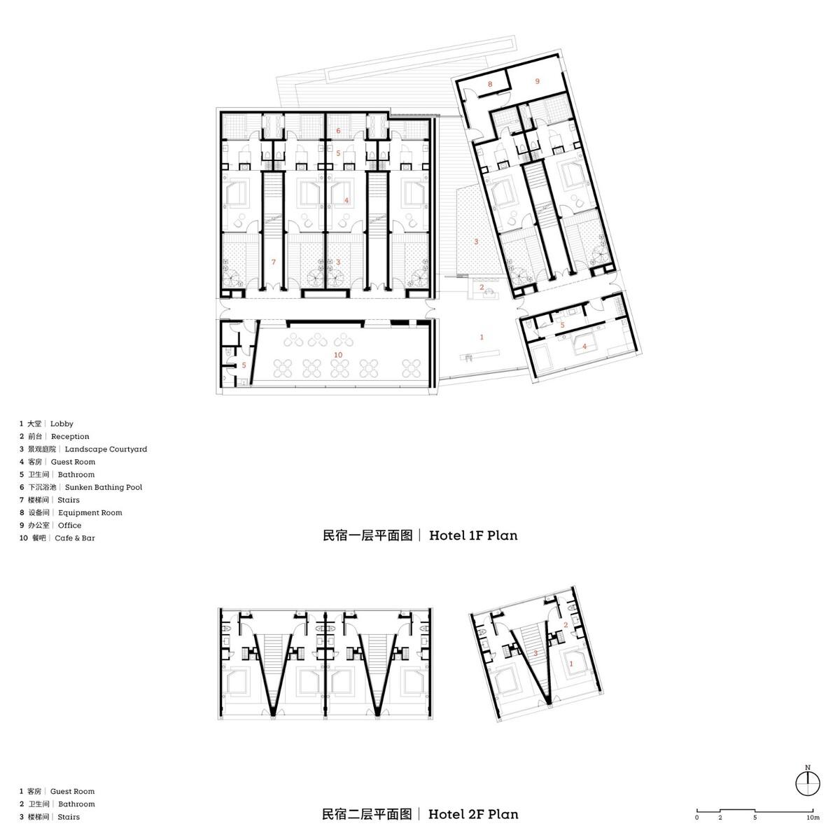 泊船與人煙，曲水善灣船塢民宿 / goa大象設(shè)計(jì)