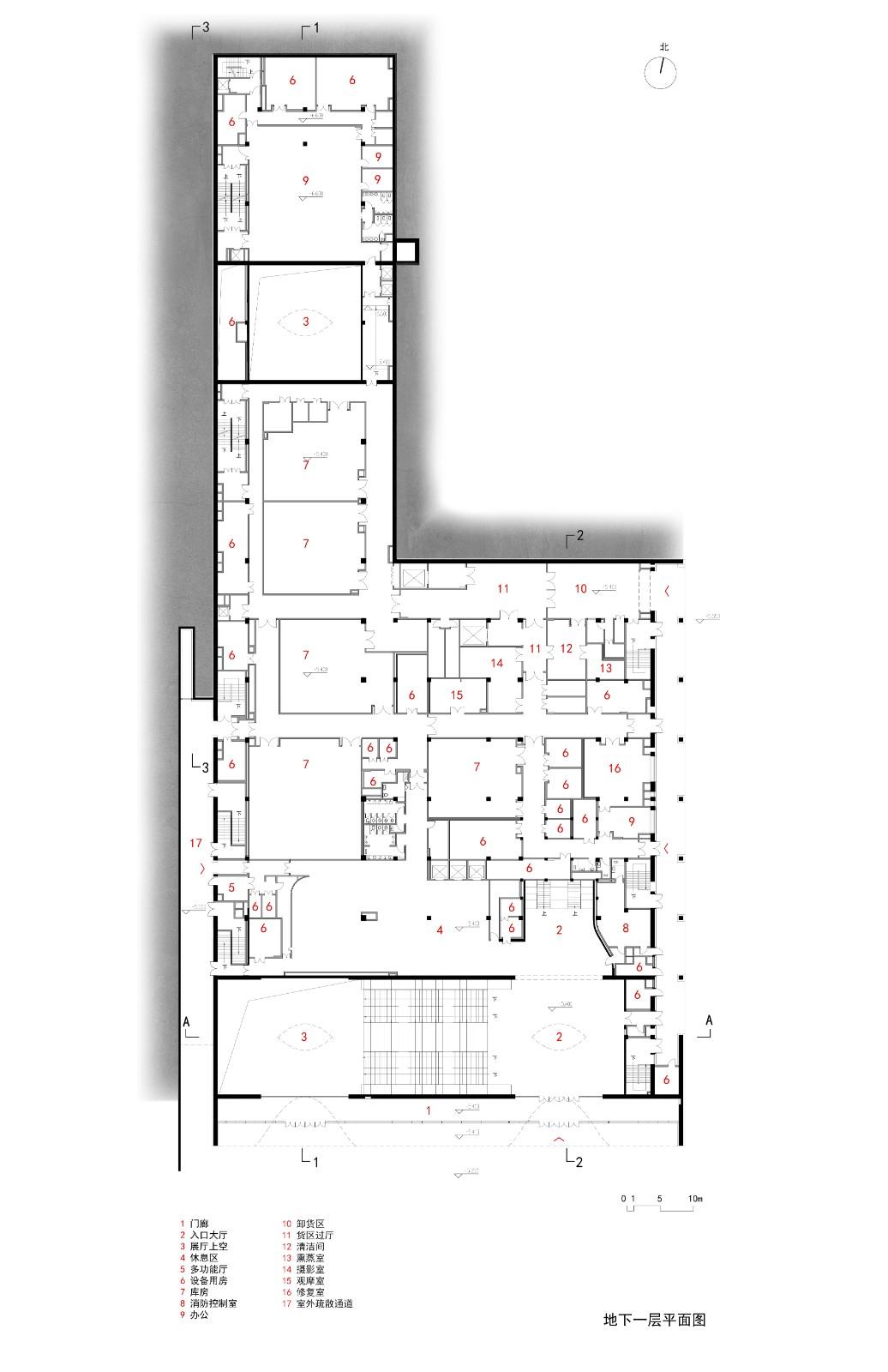 全東北最大的清水混凝土巨構(gòu)地下建筑：砼殿 / Wutopia Lab