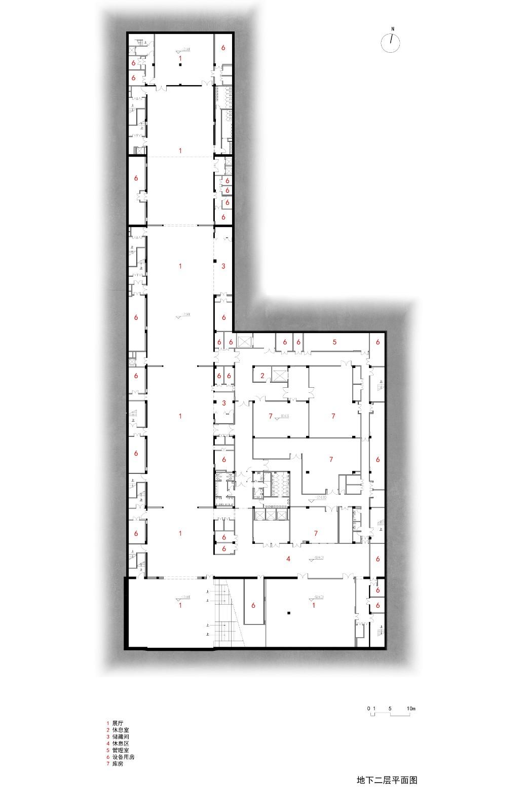 全東北最大的清水混凝土巨構(gòu)地下建筑：砼殿 / Wutopia Lab