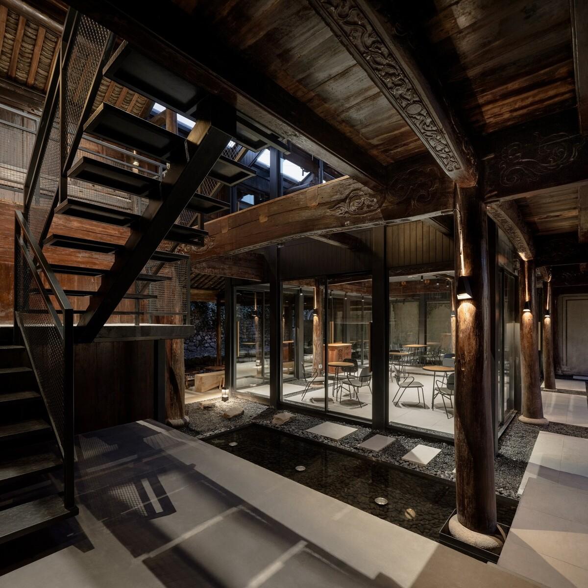 山庾茶肆，修舊增新 / 奧室建筑