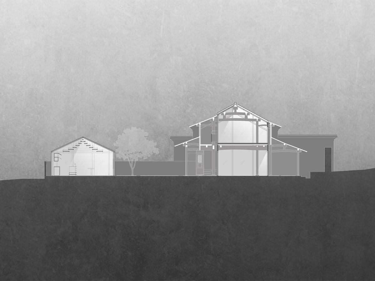 山庾茶肆，修舊增新 / 奧室建筑